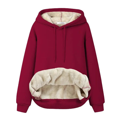 Pilou™ - Sweat à capuche cocooning doublure polaire