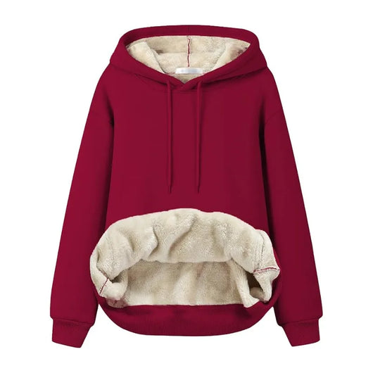 Pilou™ - Sweat à capuche cocooning doublure polaire