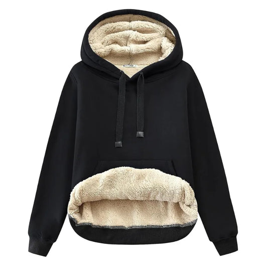 Pilou™ - Sweat à capuche cocooning doublure polaire