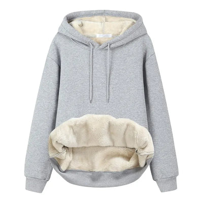 Pilou™ - Sweat à capuche cocooning doublure polaire