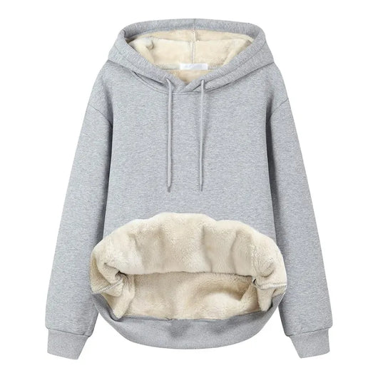 Pilou™ - Sweat à capuche cocooning doublure polaire
