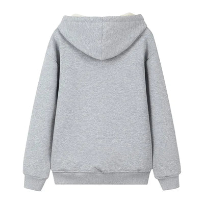 Pilou™ - Sweat à capuche cocooning doublure polaire