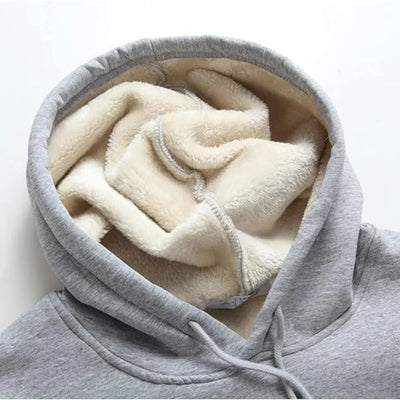 Pilou™ - Sweat à capuche cocooning doublure polaire