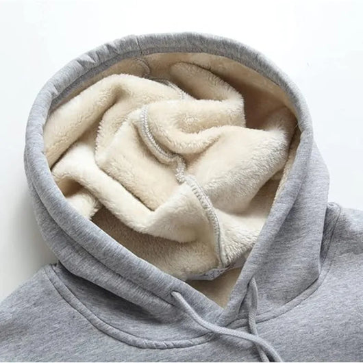 Pilou™ - Sweat à capuche cocooning doublure polaire