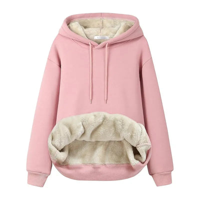 Pilou™ - Sweat à capuche cocooning doublure polaire