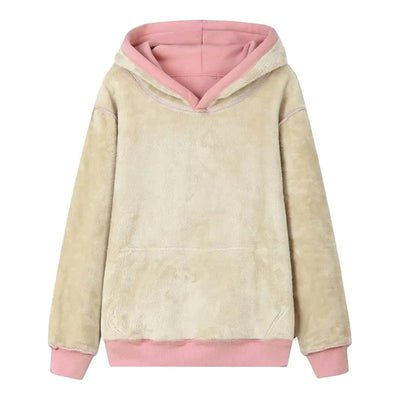 Pilou™ - Sweat à capuche cocooning doublure polaire