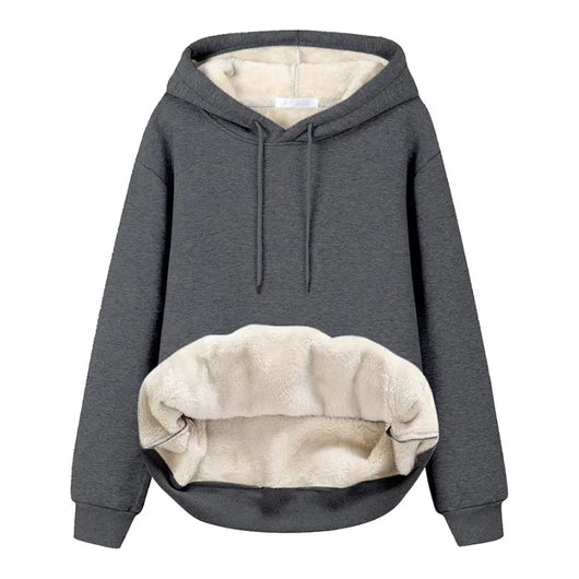 Pilou™ - Sweat à capuche cocooning doublure polaire