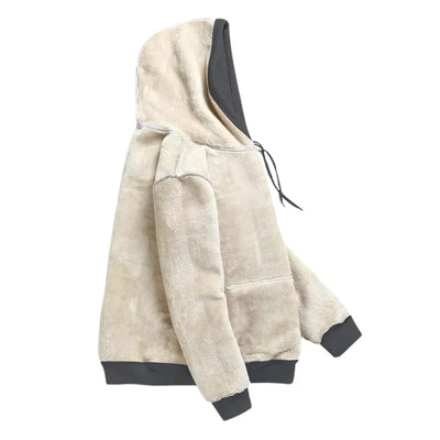 Pilou™ - Sweat à capuche cocooning doublure polaire