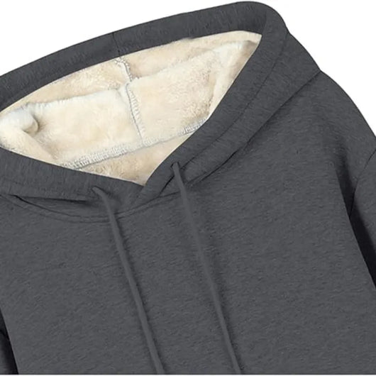 Pilou™ - Sweat à capuche cocooning doublure polaire