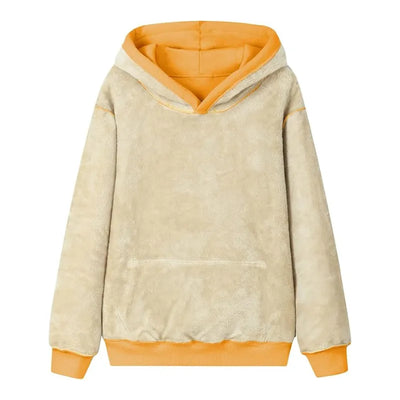 Pilou™ - Sweat à capuche cocooning doublure polaire