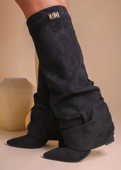 Larama™ - Bottes hautes en daim