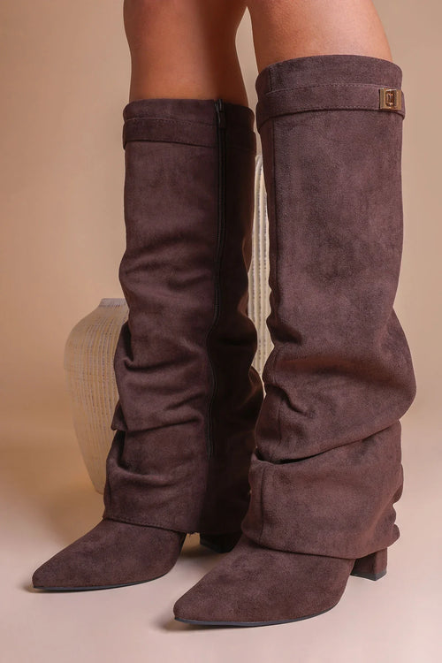 Larama™ - Bottes hautes en daim