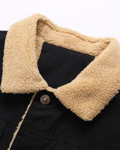 Ugo™ - Veste trucker doublée en sherpa