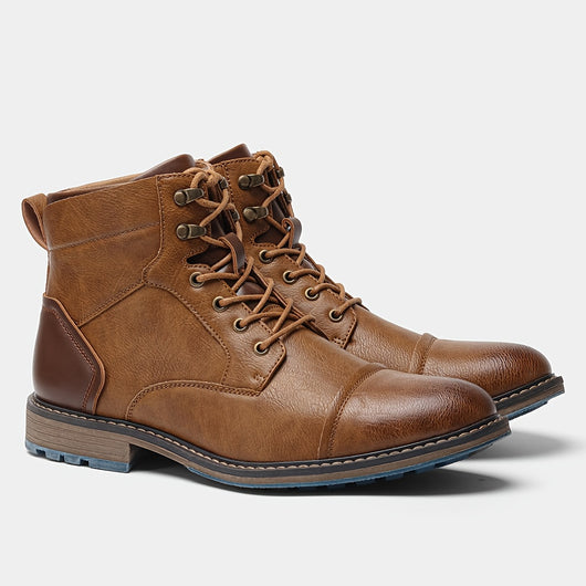 Capri™ - Bottines en cuir véritable homme
