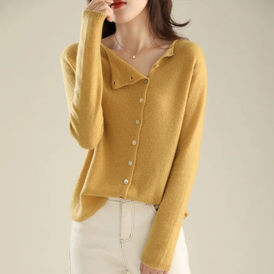 Élina™ - Cardigan chic à boutons