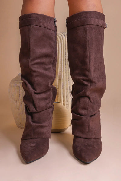 Larama™ - Bottes hautes en daim