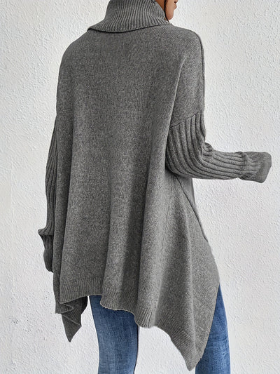 Elynn™ - Pull chaud à col roulé oversize