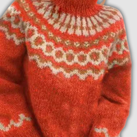 Violette™ - Pull jacquard en laine douce