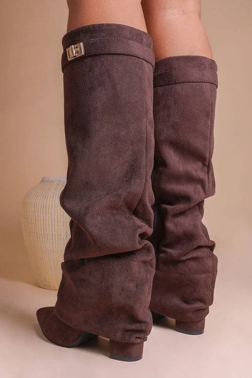 Larama™ - Bottes hautes en daim