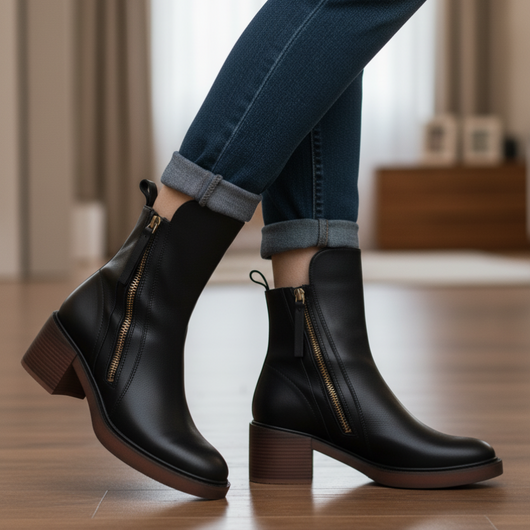 Garciella™ – Bottines chic en cuir