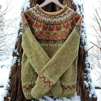 Charlotte™ - Pull jacquard en laine douce