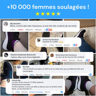 ErgoStep™ - Baskets à confort orthopédique