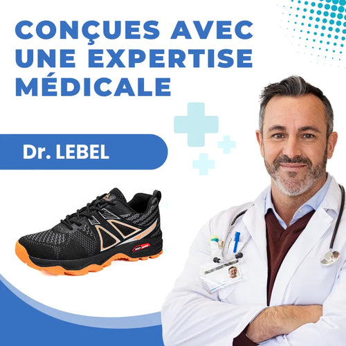TrekPro™ - Chaussures de marche à confort orthopédique homme