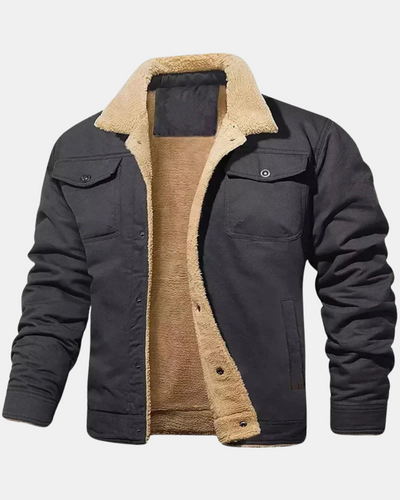 Ugo™ - Veste trucker doublée en sherpa
