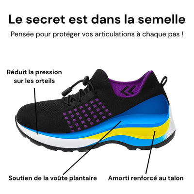 ErgoStep™ - Baskets à confort orthopédique