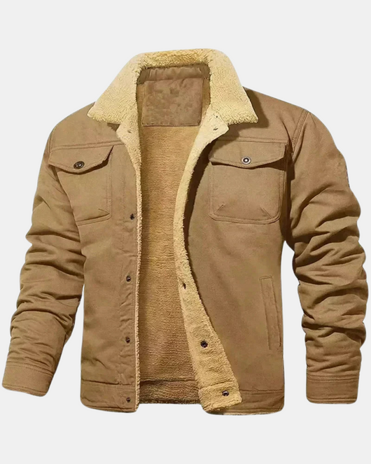 Ugo™ - Veste trucker doublée en sherpa