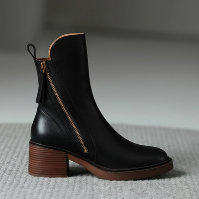 Garciella™ – Bottines chic en cuir