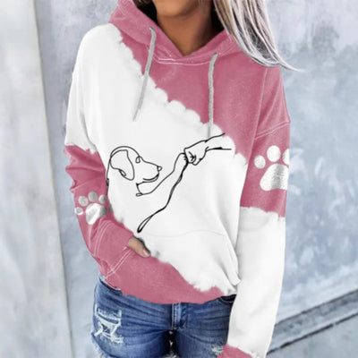 ToutouLove™ - Pull à capuche à motifs chien mignon