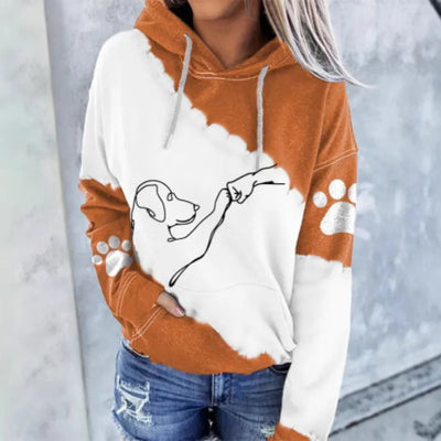 ToutouLove™ - Pull à capuche à motifs chien mignon