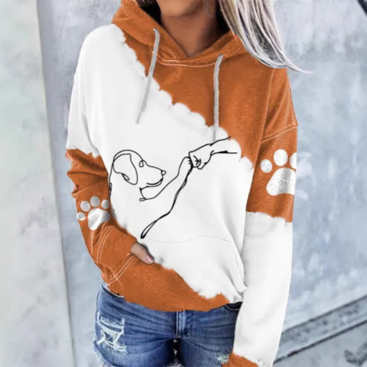 ToutouLove™ - Pull à capuche à motifs chien mignon
