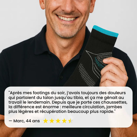 OrthoSocks™ - Chaussettes de compression en fibre de bambou