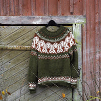 Julie™ - Pull jacquard en laine douce