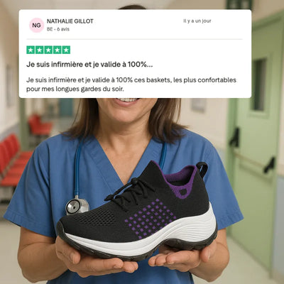 ErgoStep™ - Baskets à confort orthopédique