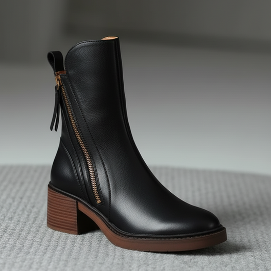 Garciella™ – Bottines chic en cuir