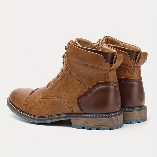 Capri™ - Bottines en cuir véritable homme