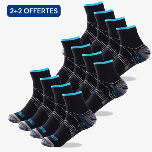OrthoSocks™ - Chaussettes de compression en fibre de bambou