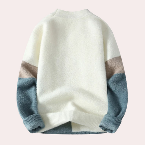 Ranieri™ - Pull ample à motif patchwork