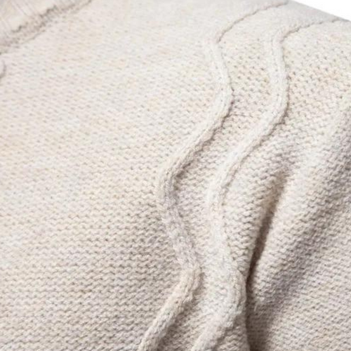 Bojan™ - Pull à col rond patchwork