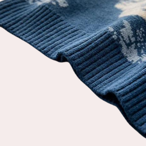 Alpino™ – Pull panoramique à motif montagne