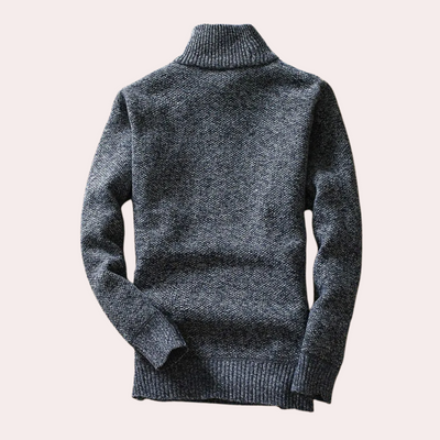 Melou™ - Pull à col montant zippé