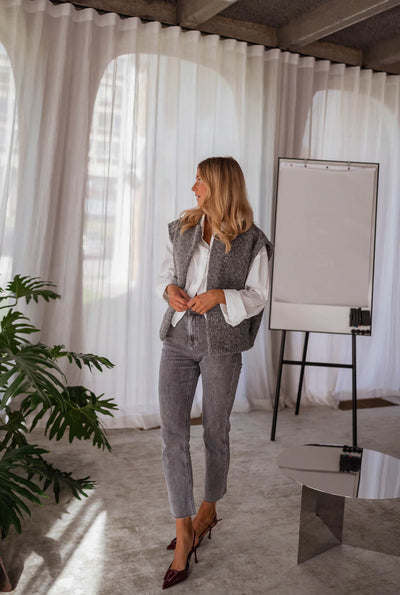 Lander™ - Veste sans manche cachemire