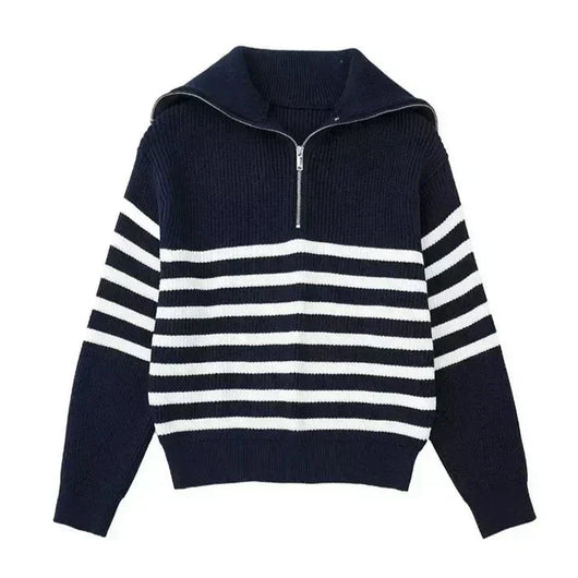 Savrani™ - Pull zippé en laine douce
