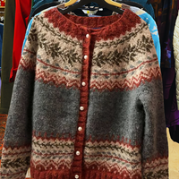 Eva™ - Pull jacquard en laine douce