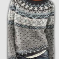 Capucine™ - Pull jacquard en laine douce