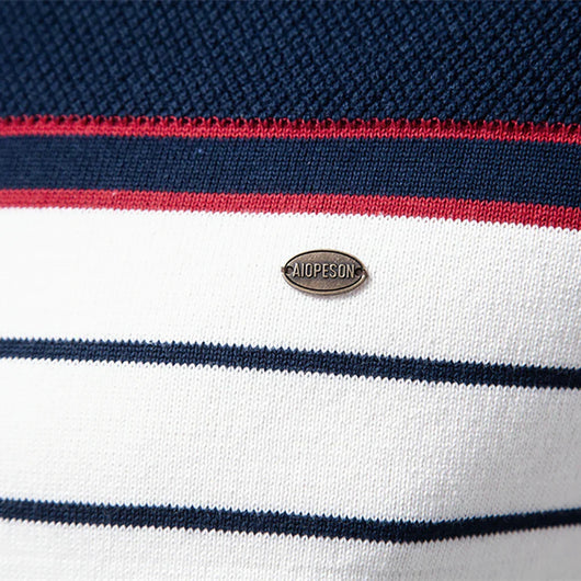 Max™ - Pull col rond à rayures