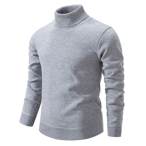 Barrona™ - Pull col roulé en coton